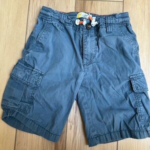 Mini Boden Cargo Shorts in Navy Blue, size 4